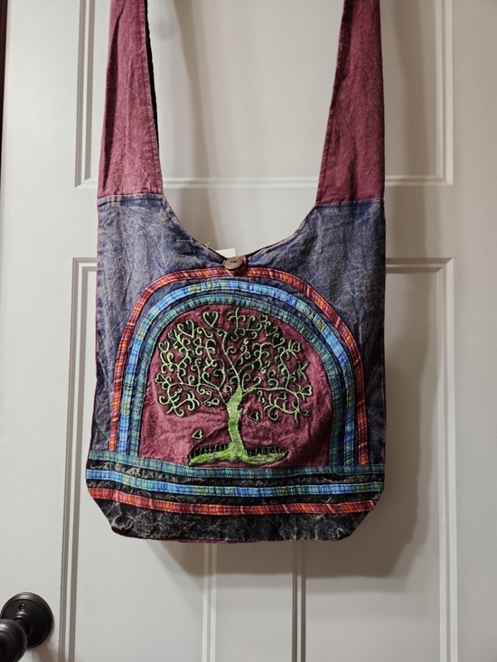 Kathmandu Imports Handbags - Kathmandu Tree Of Life Crossbody